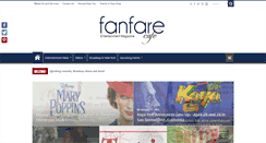 Desktop Screenshot of fanfarecafe.com